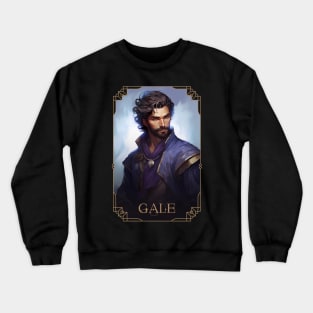Gale, the Legendary Wizard of Waterdeep. Baldur's Gate 3 inspired funart Crewneck Sweatshirt